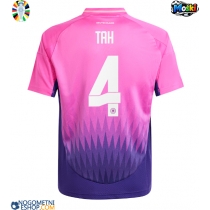 Moški Nogometni dresi Nemčija Jonathan Tah #4 Gostujoči EP 2024 Kratek Rokav